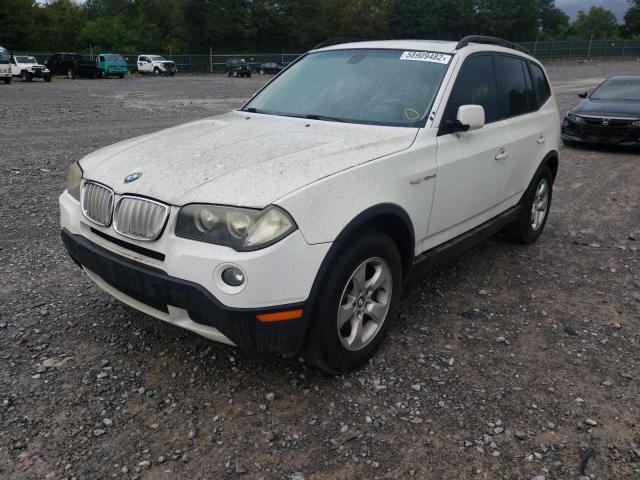 Photo 2 from auction – 2008 BMW X3 with VIN WBXPC93457WF27800