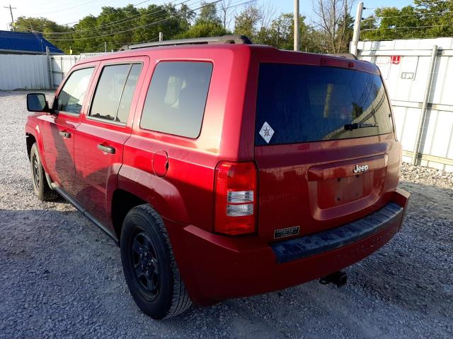 Photo 3 from auction – 2008 JEEP PATRIOT SP with VIN 1J8FT28058D521567