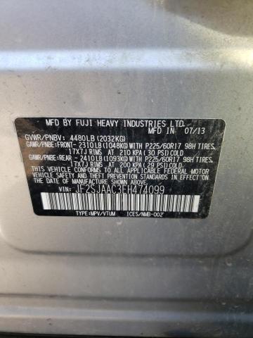Photo 10 from auction – 2014 SUBARU FORESTER 2 with VIN JF2SJAAC3EH474099