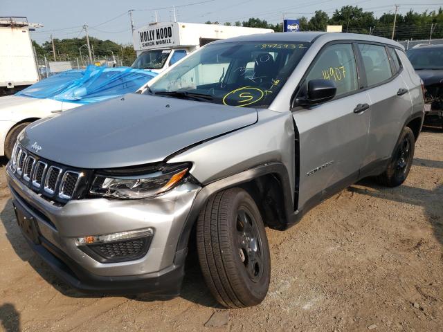 Photo 2 from auction – 2021 JEEP COMPASS SP with VIN 3C4NJDAB5MT579599