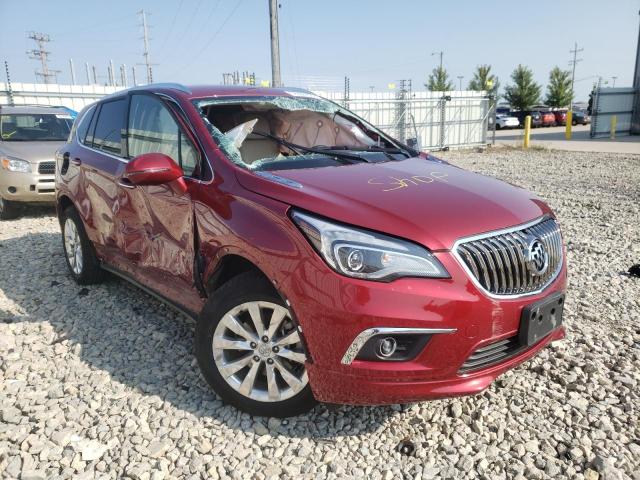 BUICK ENVISION E 2018 with VIN LRBFX1SA8JD006820 - Photo from auction