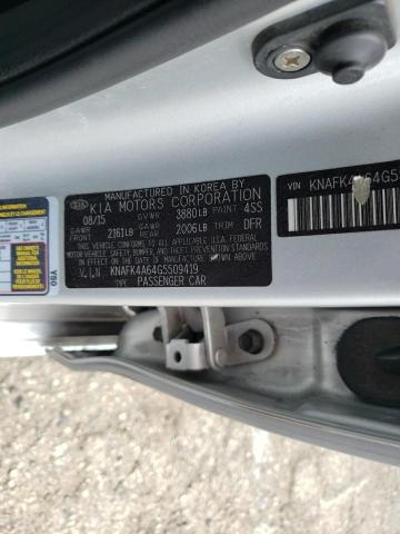 Photo 10 from auction – 2016 KIA FORTE LX with VIN KNAFK4A64G5509419