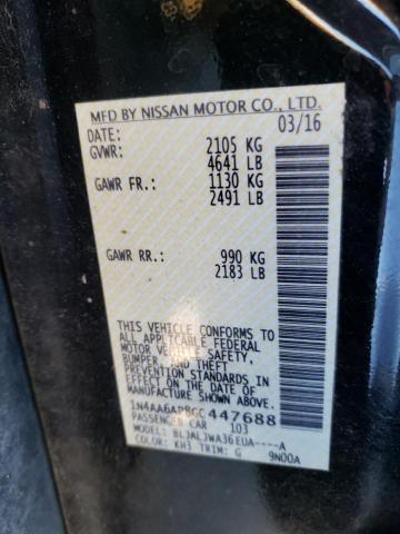 Photo 10 from auction – 2016 NISSAN MAXIMA 3.5 with VIN 1N4AA6AP8GC447688