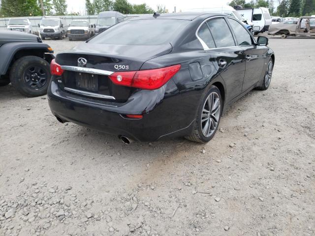 Photo 4 from auction – 2014 INFINITI Q50 BASE with VIN JN1BV7AR8EM692950