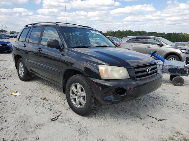 TOYOTA HIGHLANDER 2006 with VIN JTEDP21A560112930 - Photo from auction