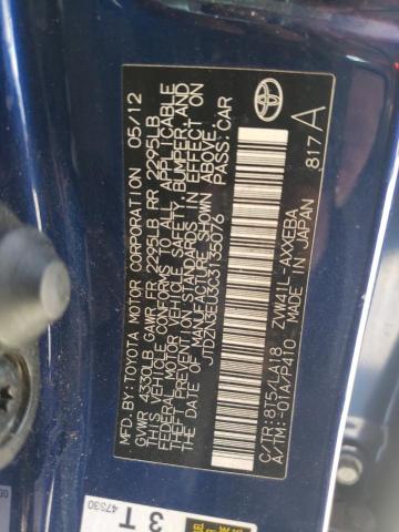 Photo 10 from auction – 2012 TOYOTA PRIUS V with VIN JTDZN3EU3C3135076