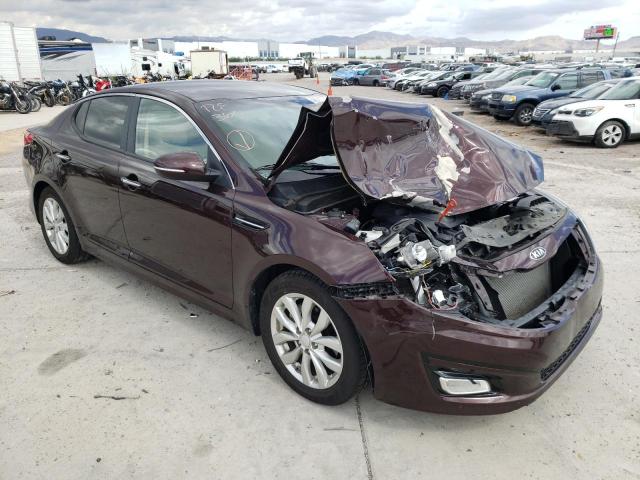 KIA OPTIMA EX 2015 with VIN 5XXGN4A79FG405087 - Photo from auction