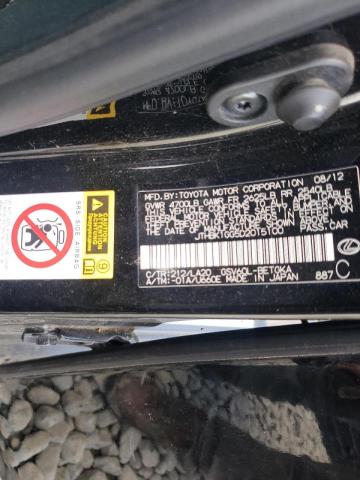Photo 10 from auction – 2013 LEXUS ES 350 with VIN JTHBK1GG5D2015100