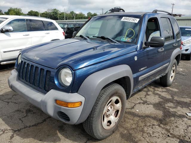 Photo 9 from auction – 2004 JEEP LIBERTY SP with VIN 1J4GL48K24W273201