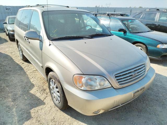 KIA SEDONA EX 2002 with VIN KNDUP131726310752 - Photo from auction
