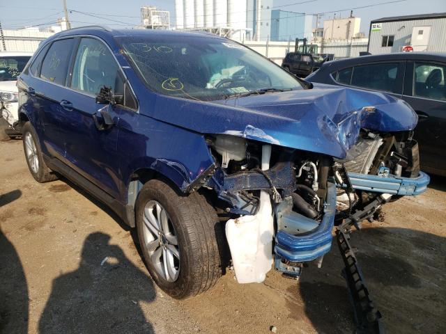 FORD EDGE SEL 2020 with VIN 2FMPK3J92LBB32411 - Photo from auction