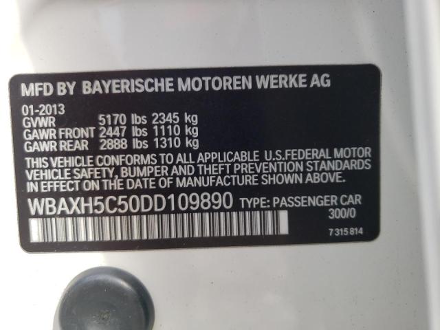 Photo 10 from auction – 2013 BMW 528 XI with VIN WBAXH5C50DD109890