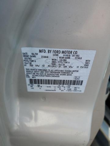 Photo 10 from auction – 2009 FORD ESCAPE XLS with VIN 1FMCU02769KC80435