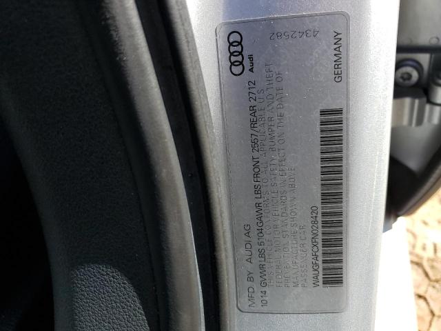 Photo 10 from auction – 2015 AUDI A6 PREMIUM with VIN WAUGFAFCXFN028420