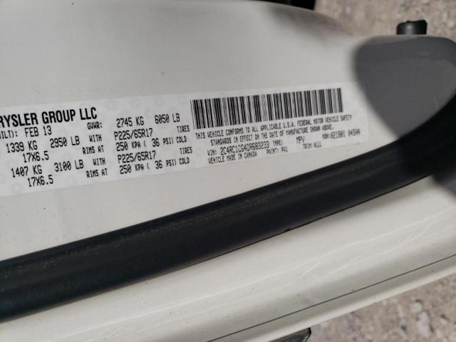 Photo 10 from auction – 2013 CHRYSLER TOWN & COU with VIN 2C4RC1CG4DR683233