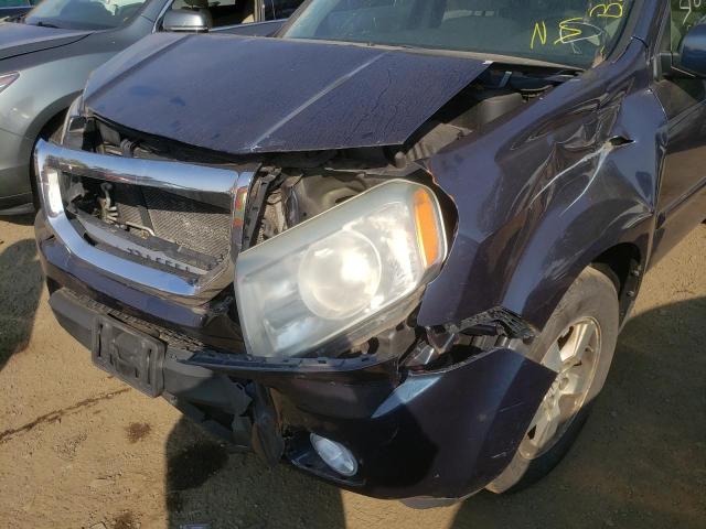 Photo 9 from auction – 2010 HONDA PILOT EX with VIN 5FNYF4H44AB018181