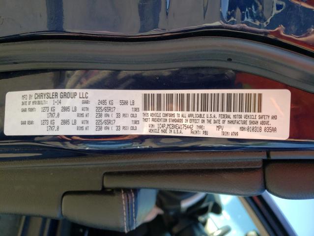 Photo 10 from auction – 2014 JEEP CHEROKEE L with VIN 1C4PJMCBXEW175442