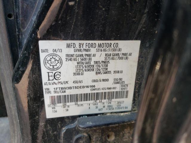 Photo 10 from auction – 2013 FORD F350 SUPER with VIN 1FT8W3BT5DEB16166