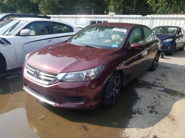 Photo 2 from auction – 2014 HONDA ACCORD LX with VIN 1HGCR2F37EA050896
