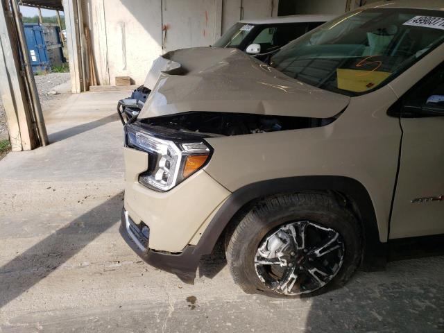 Photo 9 from auction – 2022 GMC TERRAIN AT with VIN 3GKALYEV1NL217425