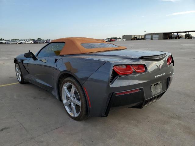 Photo 3 from auction – 2014 CHEVROLET CORVETTE S with VIN 1G1YD3D76E5121179