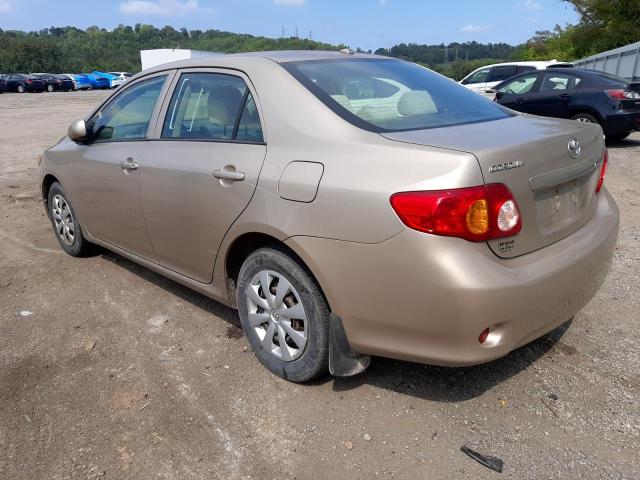 Photo 3 from auction – 2009 TOYOTA COROLLA BA with VIN 2T1BU40E39C015496
