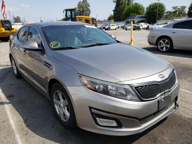KIA OPTIMA LX 2014 with VIN 5XXGM4A71EG325851 - Photo from auction