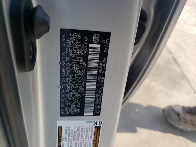 Photo 10 from auction – 2007 TOYOTA CAMRY CE with VIN JTNBE46K273037629