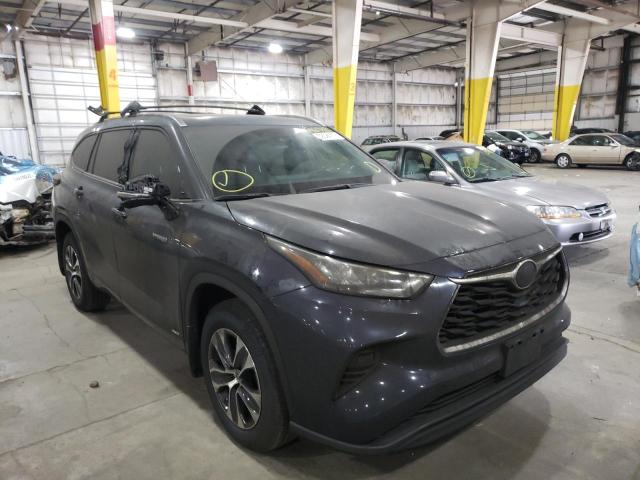 TOYOTA HIGHLANDER 2020 with VIN 5TDHBRCH5LS508842 - Photo from auction