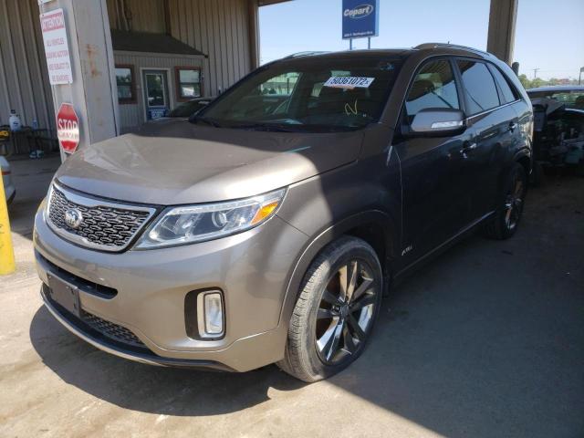 Photo 2 from auction – 2014 KIA SORENTO SX with VIN 5XYKWDA77EG438607