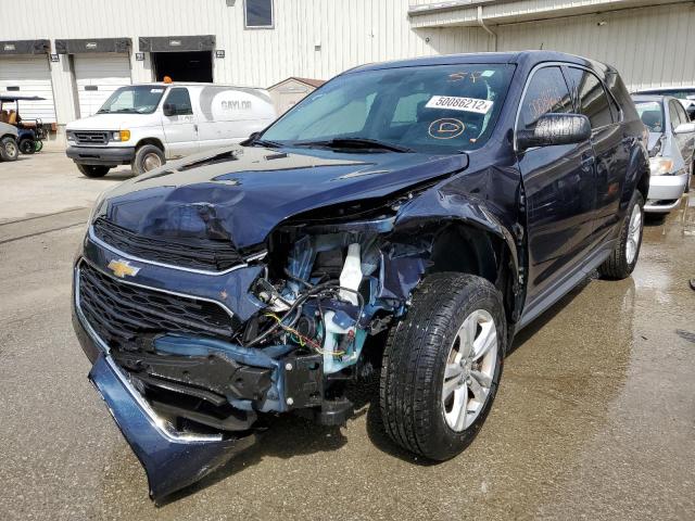 Photo 2 from auction – 2016 CHEVROLET EQUINOX LS with VIN 2GNALBEK6G1112356