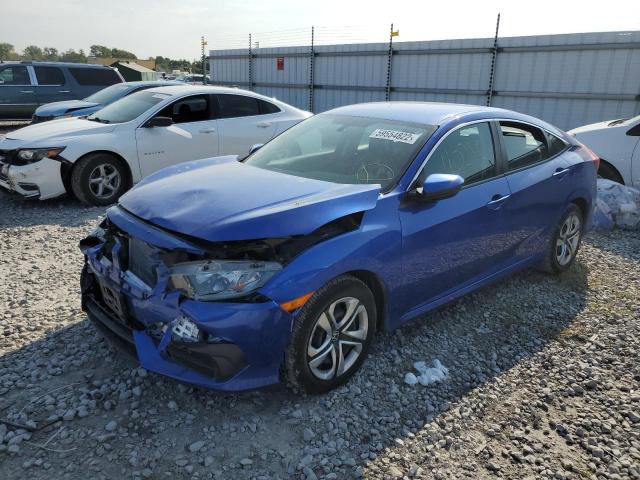 Photo 2 from auction – 2016 HONDA CIVIC LX with VIN 19XFC2F5XGE096396
