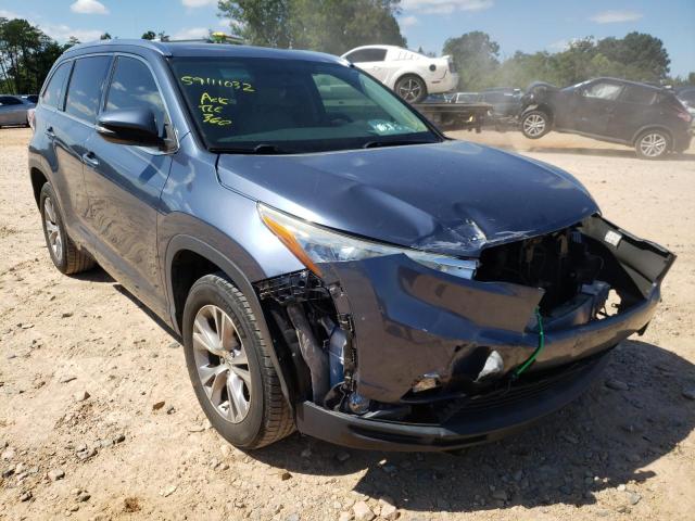 TOYOTA HIGHLANDER 2015 con VIN 5TDKKRFH4FS088660 - Foto de la subasta