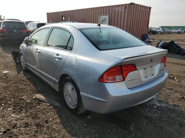 Photo 3 from auction – 2007 HONDA CIVIC HYBR with VIN JHMFA36257S030898