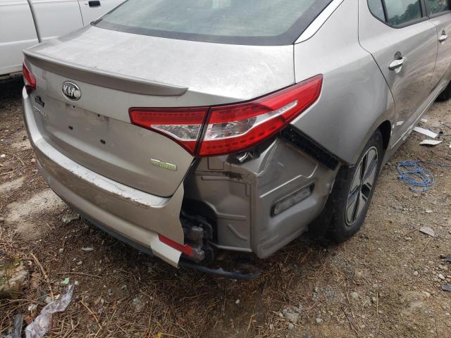 Photo 9 from auction – 2012 KIA OPTIMA HYB with VIN KNAGM4AD5C5035682
