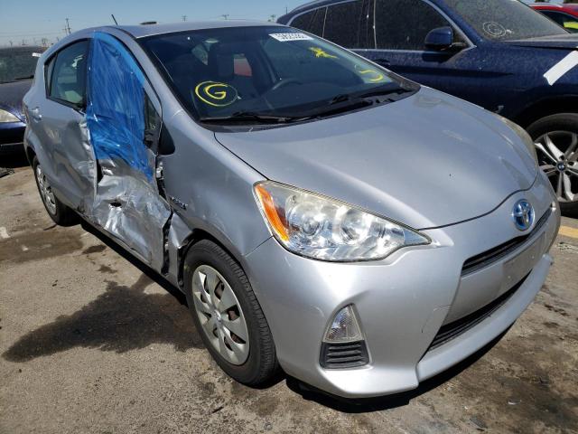 TOYOTA PRIUS C 2012 with VIN JTDKDTB34C1511750 - Photo from auction