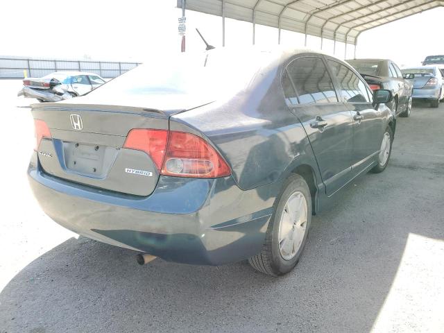 Photo 4 from auction – 2008 HONDA CIVIC HYBR with VIN JHMFA36298S007996