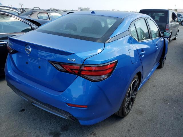 Photo 4 from auction – 2022 NISSAN SENTRA SR with VIN 3N1AB8DV7NY262116