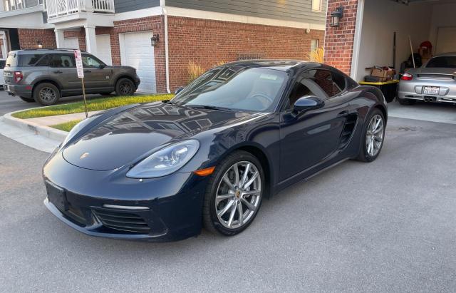 Photo 2 from auction – 2018 PORSCHE CAYMAN with VIN WP0AA2A81JK260334