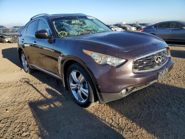 INFINITI FX35 2009 with VIN JNRAS18W89M158525 - Photo from auction