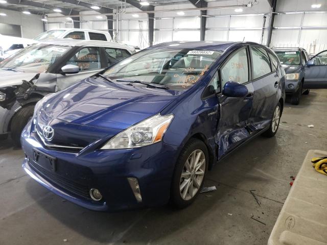 Photo 2 from auction – 2013 TOYOTA PRIUS V with VIN JTDZN3EU4D3256006