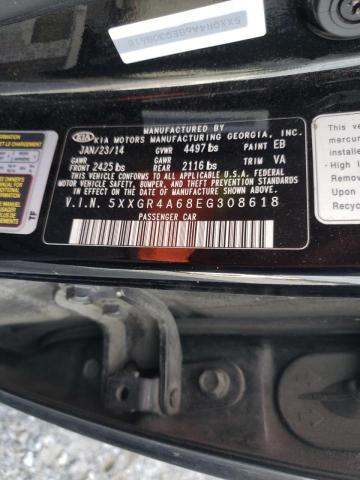 Photo 10 from auction – 2014 KIA OPTIMA SX with VIN 5XXGR4A68EG308618