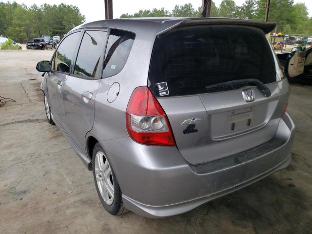 Photo 3 from auction – 2007 HONDA FIT S with VIN JHMGD38607S020288