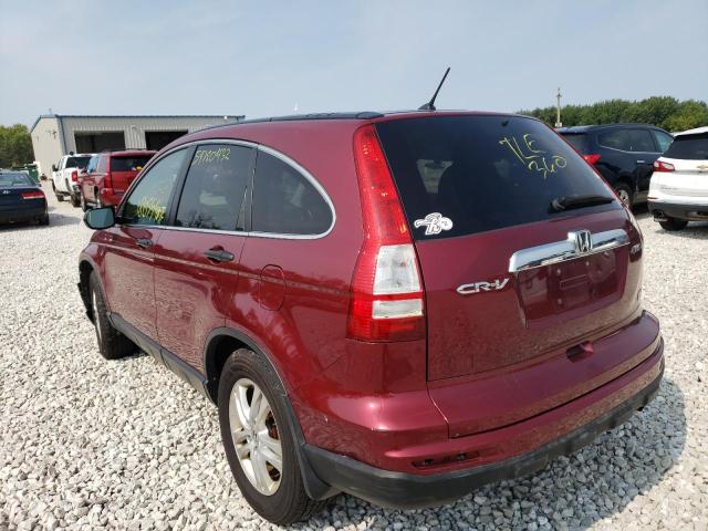 Photo 3 from auction – 2011 HONDA CR-V EX with VIN 5J6RE4H55BL053286