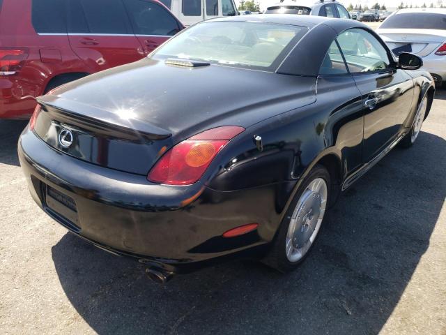 Photo 4 from auction – 2002 LEXUS SC 430 with VIN JTHFN48Y320004803