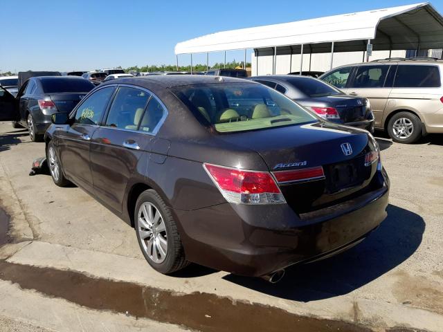 Photo 3 from auction – 2011 HONDA ACCORD EXL with VIN 1HGCP3F8XBA018852