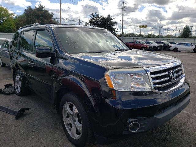HONDA PILOT EXL 2012 с VIN 5FNYF4H56CB078507 - Фото с аукциона