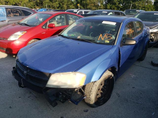 Photo 2 from auction – 2008 DODGE AVENGER with VIN 1B3LC46K88N198539
