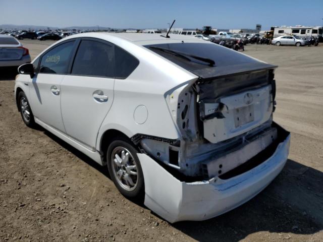 Photo 3 from auction – 2011 TOYOTA PRIUS with VIN JTDKN3DU7B0285064