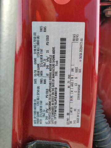 Photo 10 from auction – 2018 FORD F150 SUPER with VIN 1FTFW1E18JFE49019